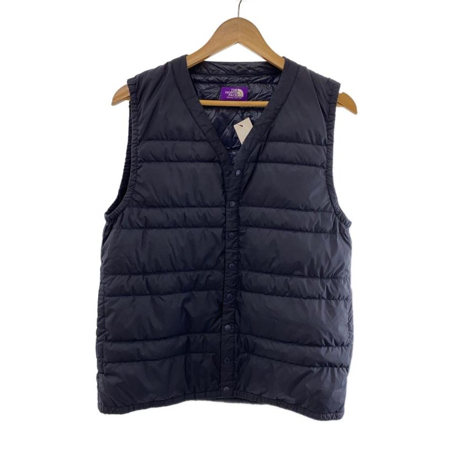 THE NORTH FACE◇ダウンベスト/M/ポリエステル/NVY/無地/ND2451N