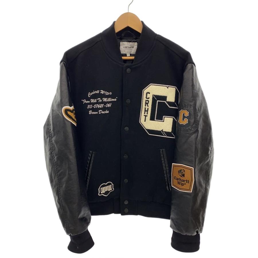 完売品●定価35000円●新品　CARHARTT スタジャン　黒　XL Carhartt◇スタジャン/M/レザー/BLK/無地 : セカンドストリートYahoo