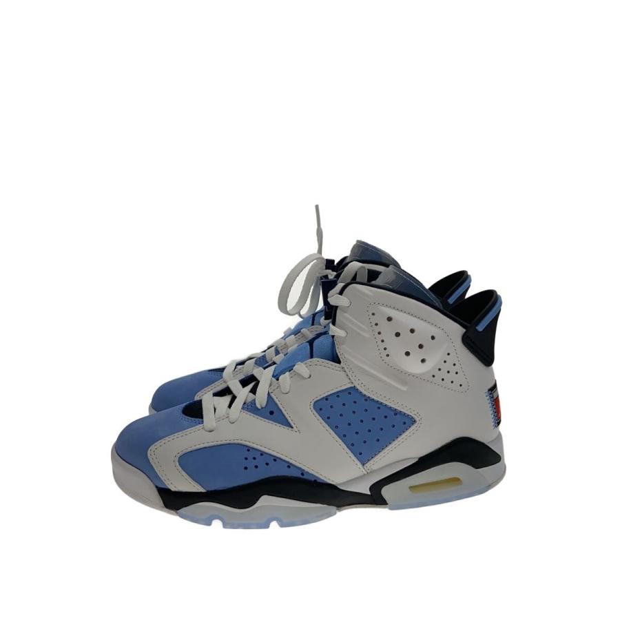 NIKE◇AIR JORDAN 6 RETRO_エアジョーダン レトロ/26.5cm/BLU 