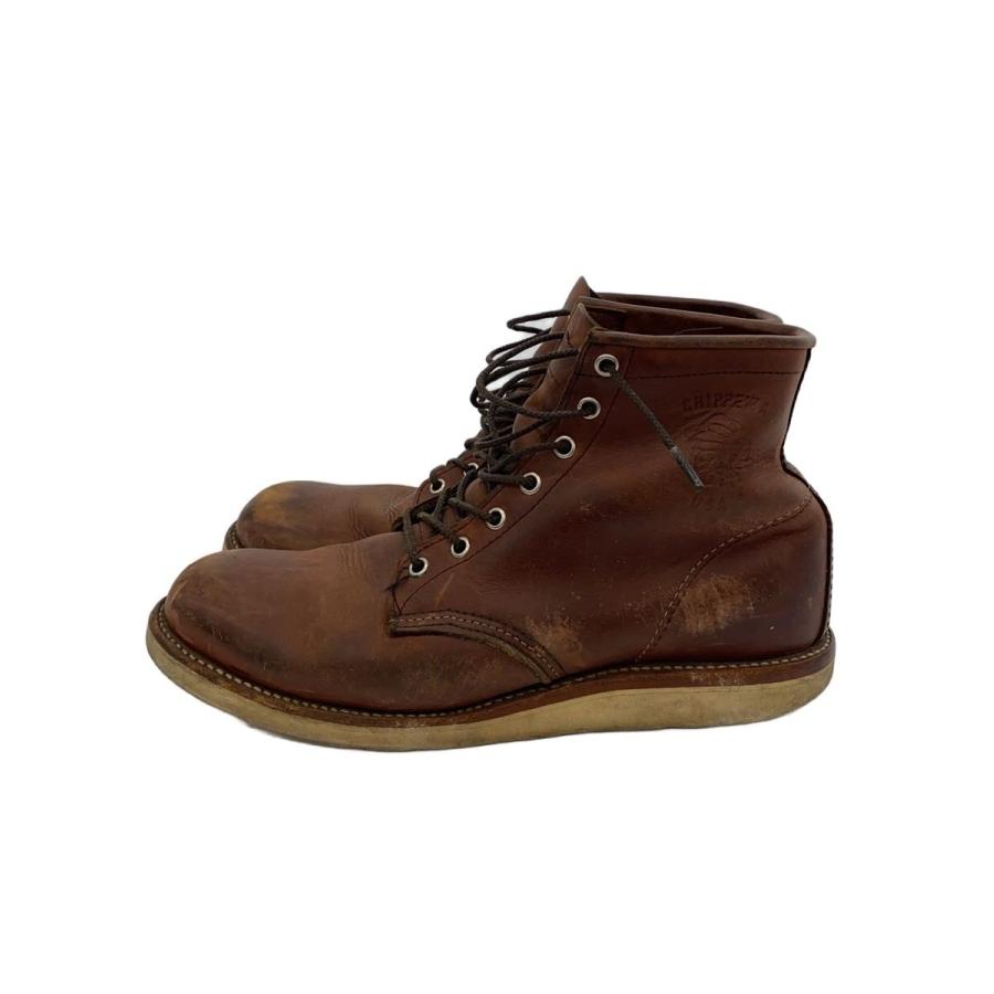 CHIPPEWA◇ブーツ/--/BRW/レザー/vibram// : セカンドストリートYahoo