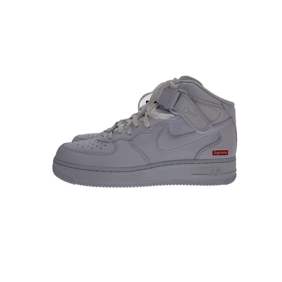 NIKE◇AIR FORCE 1 MID_エアフォース ミッド/27cm/WHT : セカンド
