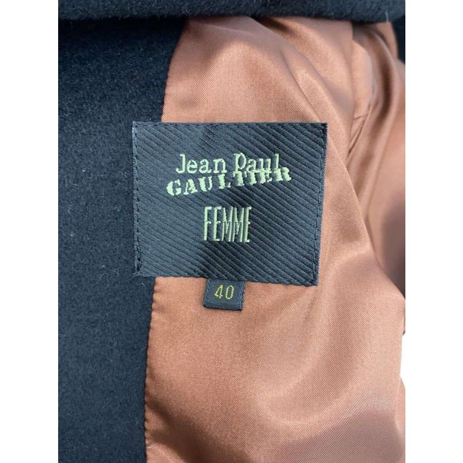 Jean Paul GAULTIER FEMME◇コート/40/ウール/BLK : セカンド