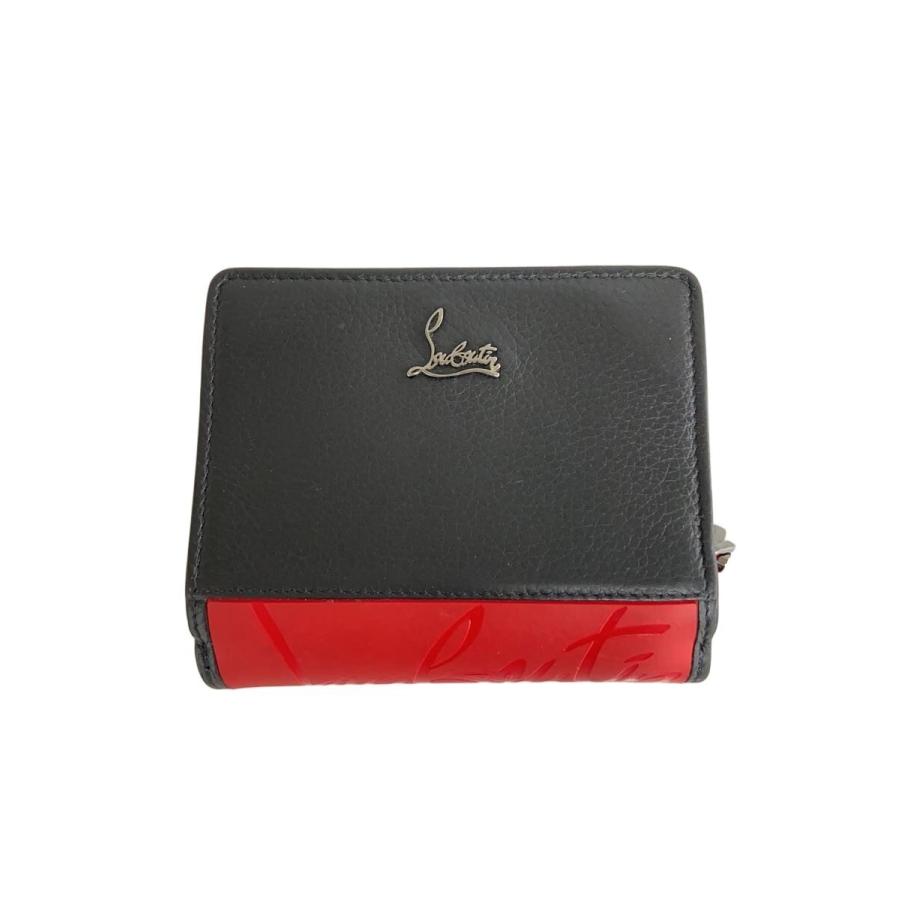 Christian Louboutin◇2つ折り財布/--/BLK/レディース : セカンド