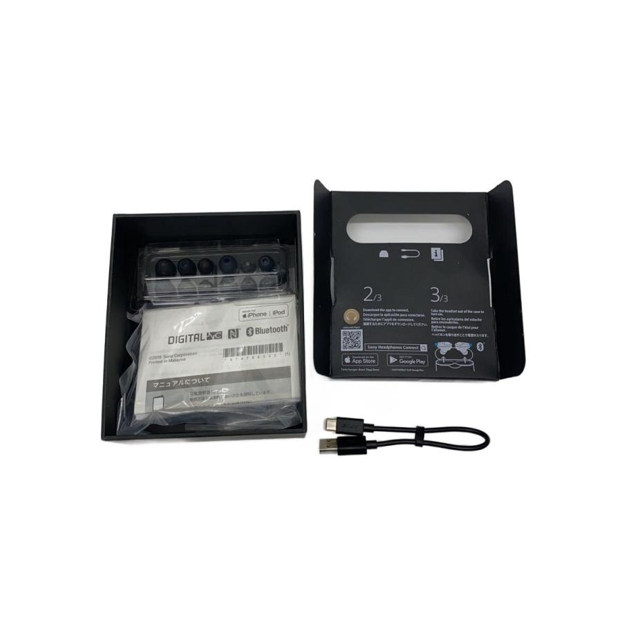 SONY◇イヤホン・ヘッドホン WF-1000XM3 (B) [ブラック] : セカンド