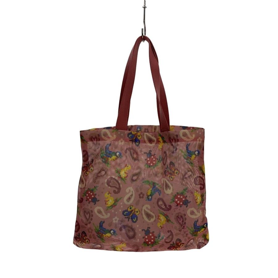 フェイラー　ハイジ　メッシュトートバッグ FEILER◇ハイジペイズリーメッシュトートバッグ/--/PNK/総柄