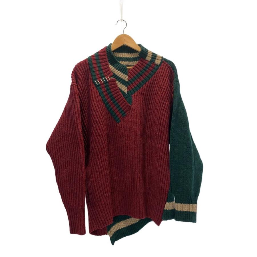 kolor 19aw クレイジーパターンニット kolor◇19AW/クレイジーパターンニット/ニット・セーター(厚手)/1