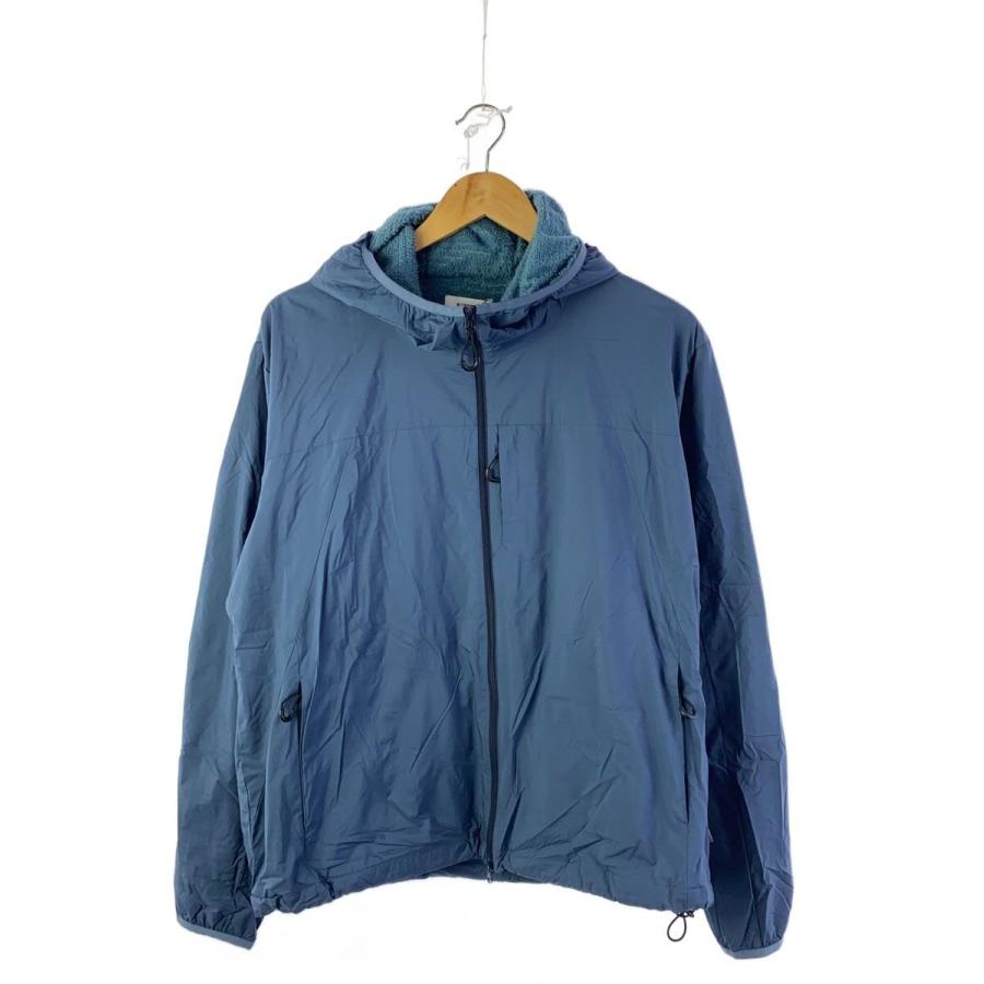 BLUETOWN◇プリマロフトライトパーカ/S/ナイロン/BLU : セカンド