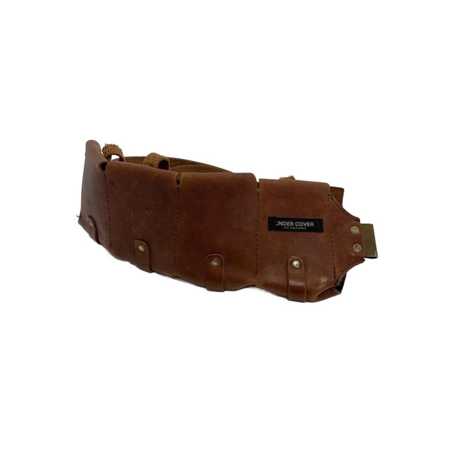 UNDERCOVER◇バンダリアポーチ/バックル・留め具欠品/ベルト/レザー