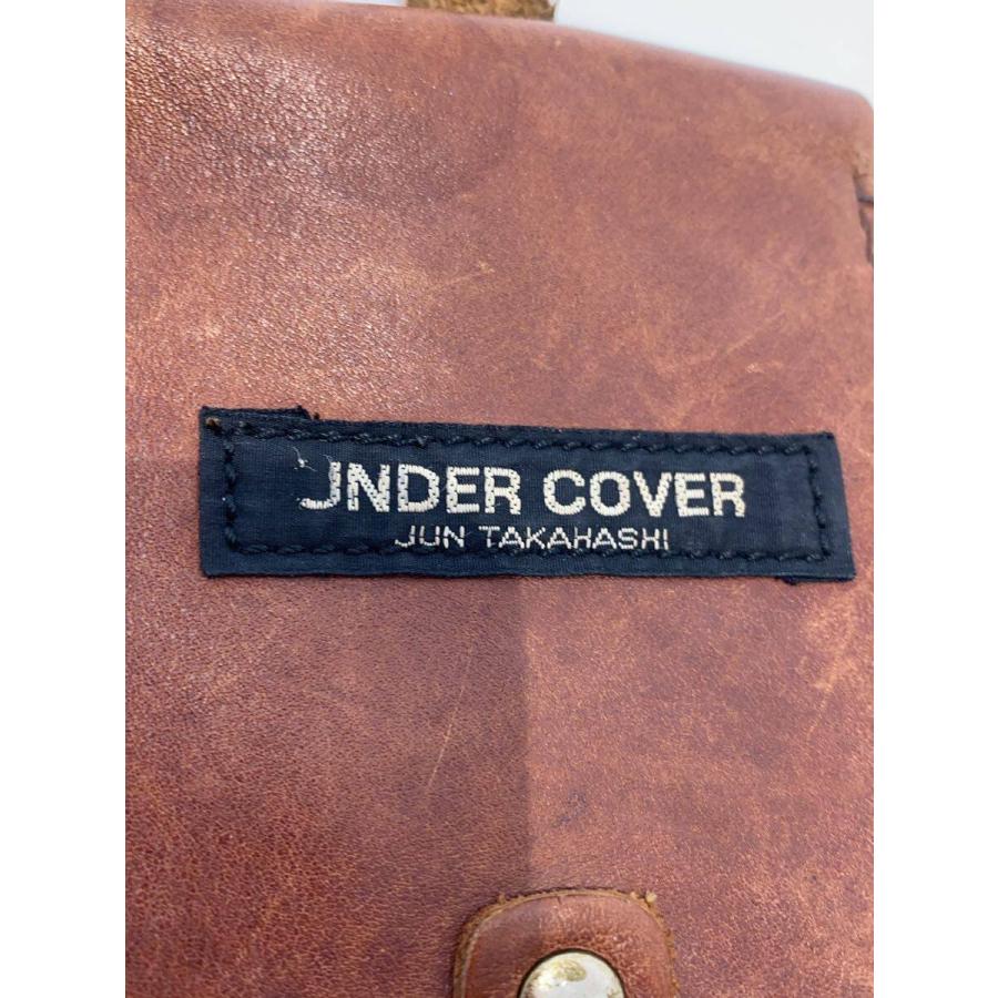 UNDERCOVER◇バンダリアポーチ/バックル・留め具欠品/ベルト/レザー 