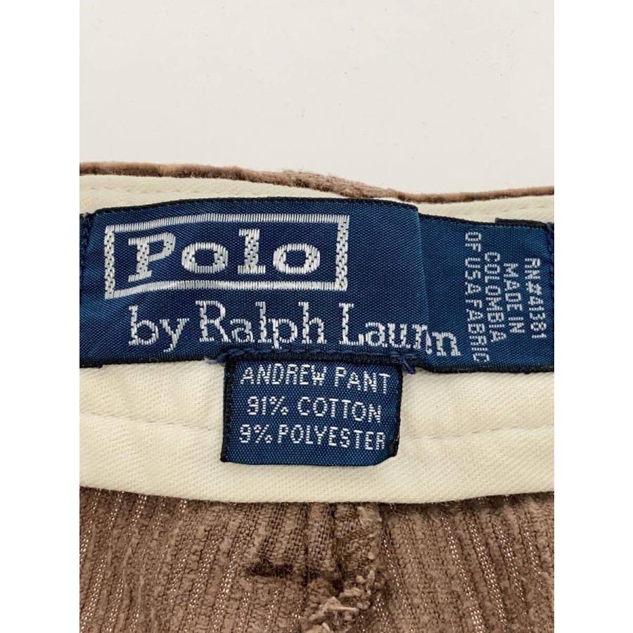 POLO RALPH LAUREN◇90s/ANDREW PANTS/ツータックストレートパンツ/33