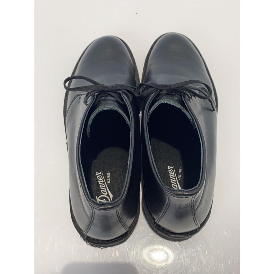 Danner◇SKIDMORE CHUKKA/スキッドモアチャッカブーツ/US9/BLK/レザー