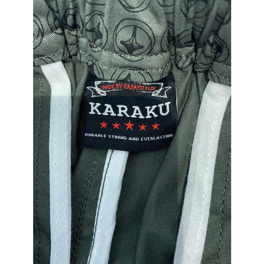 Karaku◇レトロゆったりカジュアルイージーパンツ/M/コットン/KHK