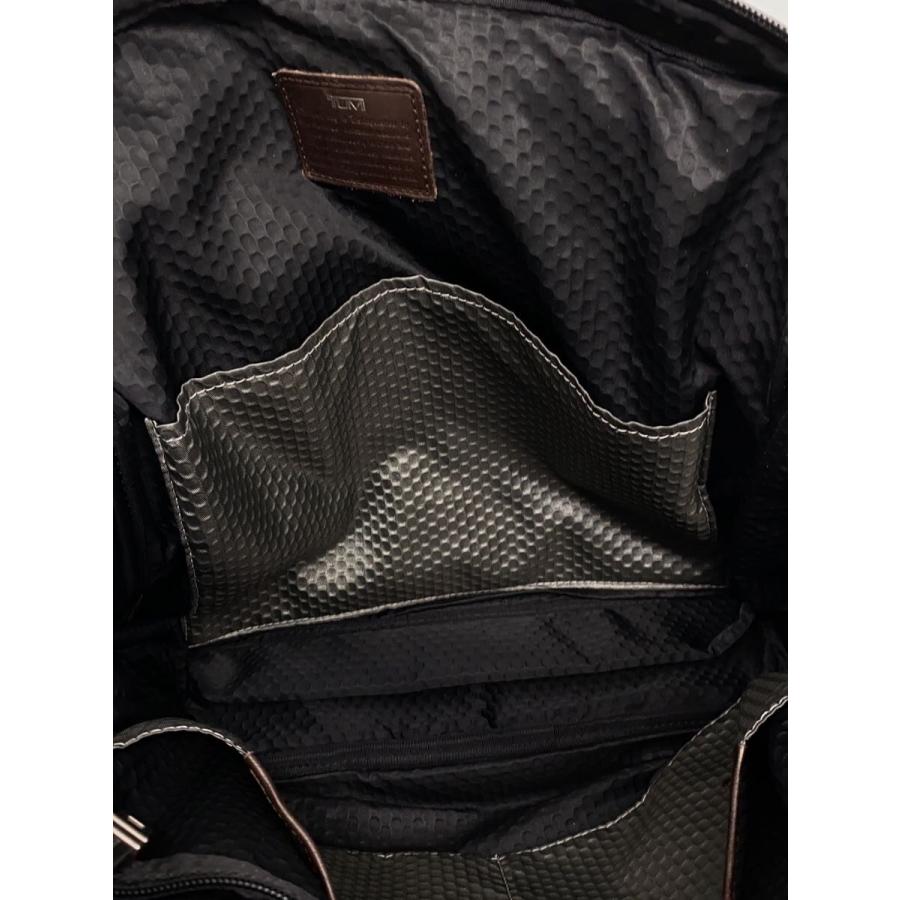 TUMI◇ファロンユーティリティトート/ALPHA BRAVO/3Way/レザー/BLK 