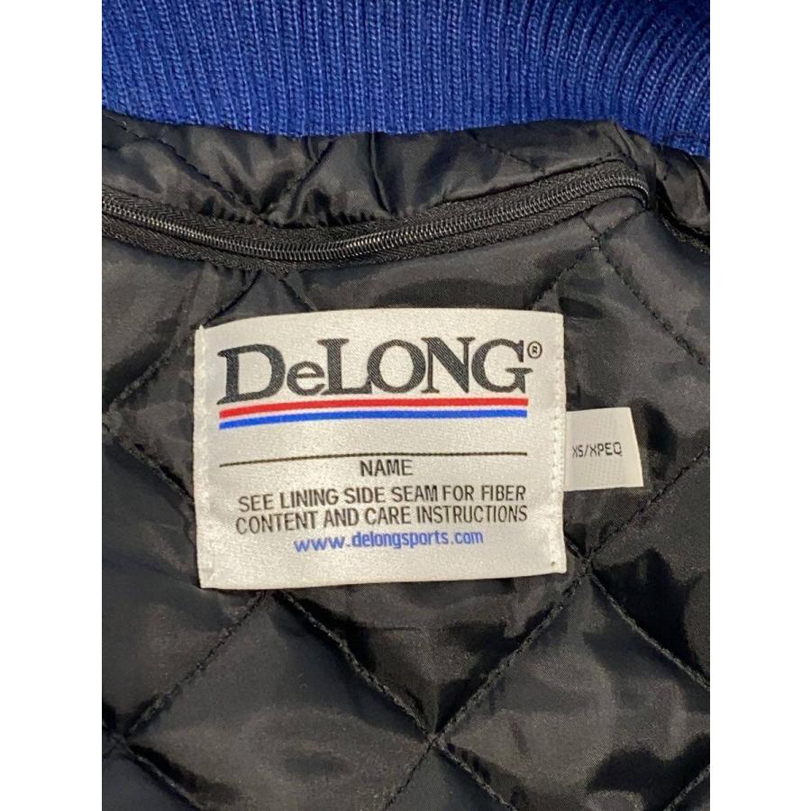 DeLONG◇スタジャン/XS/ウール/BLU/DF-2000// : セカンドストリート