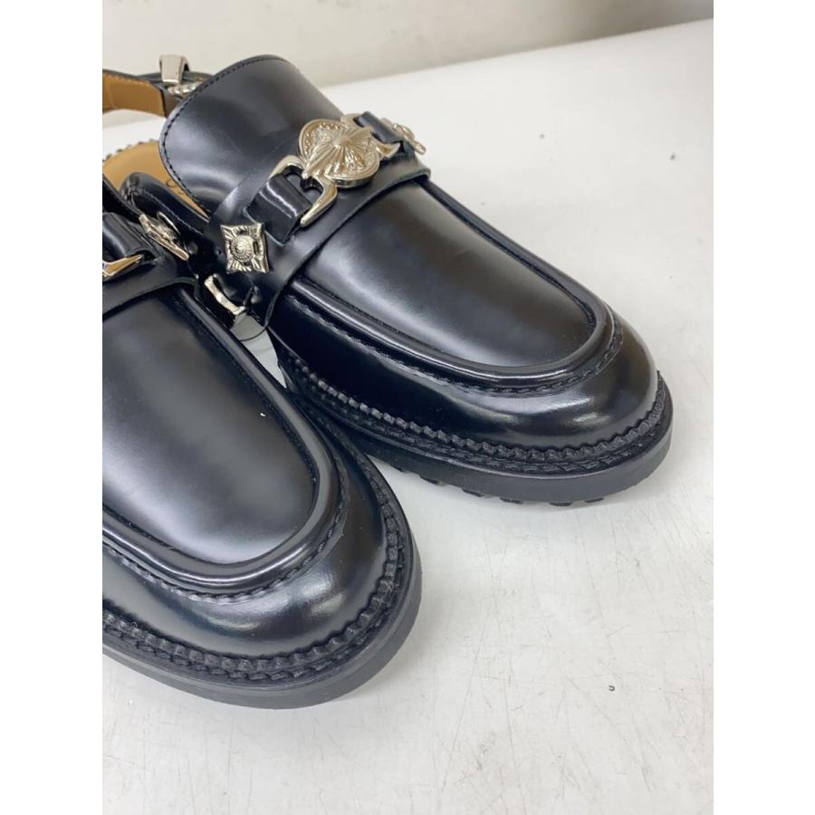 TOGA PULLA◇METAL MULE LOAFER/35/BLK/レザー/AJ1070// : セカンド