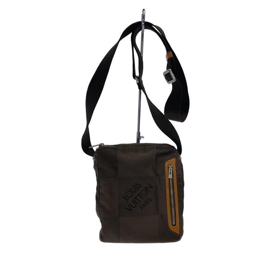 LOUIS VUITTON ダミエ・ジェアンシタダン LOUIS VUITTON◇シタダンPM_ダミエ・ジェアン/ナイロン/BRW : セカンド