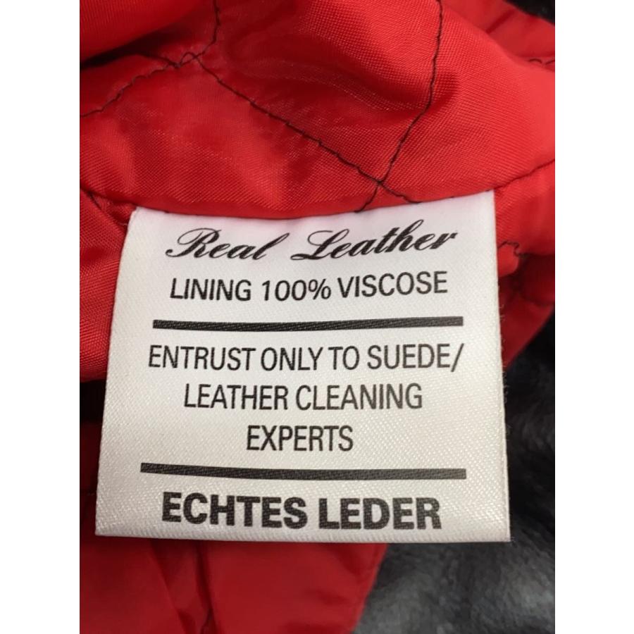666 Leather Wear◇ダブルライダースジャケット/--/牛革/BLK