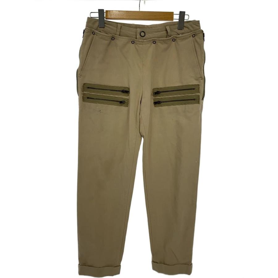 NUMBER (N)INE◇03AW/カート期/ボンテージパンツ/4/コットン/BEG