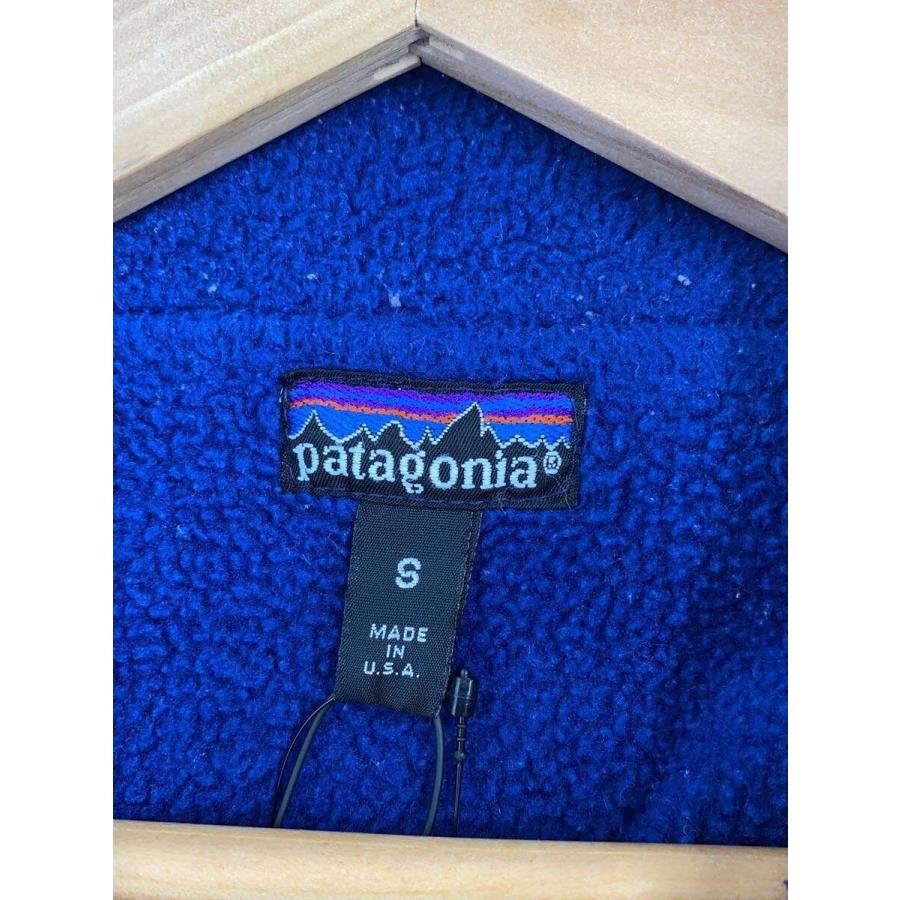 patagonia◇90s/シェルドシンチラジャケット/USA製/ターコイズ