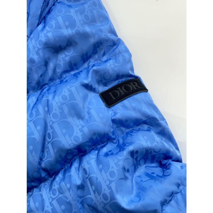 Dior HOMME◇Oblique Down Jacket/ダウンジャケット/48/ナイロン/BLU