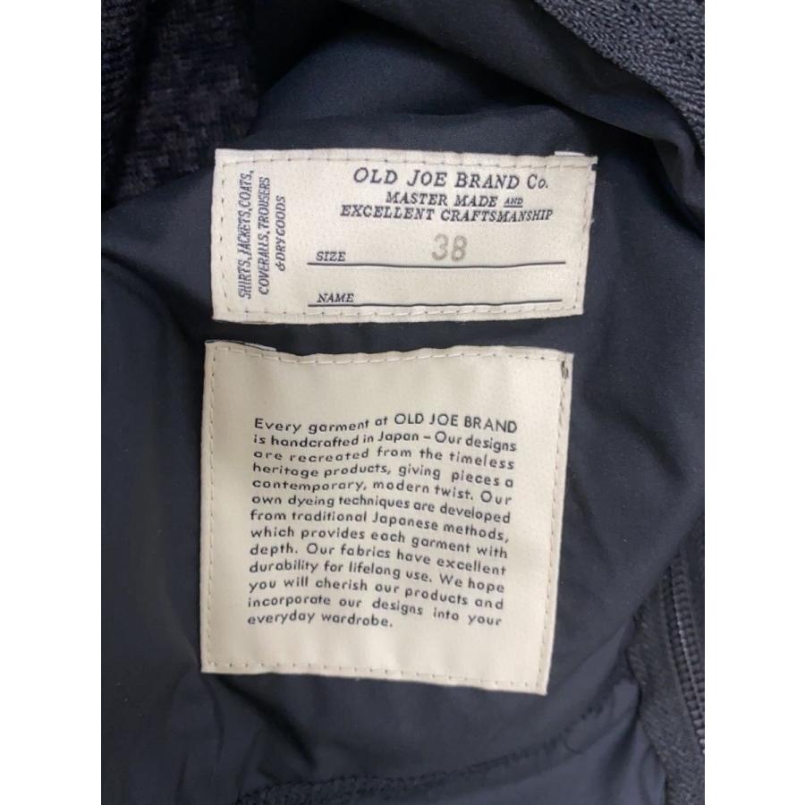 OLD JOE&CO 12-A/W-HSCインナーブランケットカバーオール 38 OLD JOE&CO.◇ARABESQUE PILE ZIP JACKET/38/ポリエステル/BLK/無地