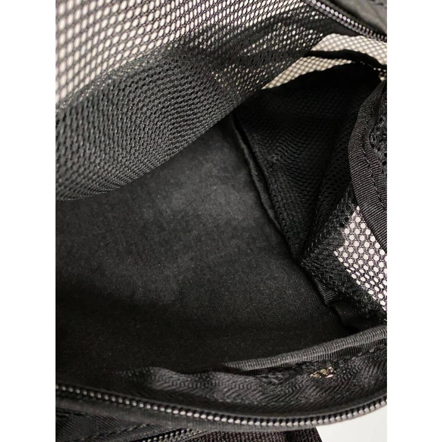YOKE◇MESH ONE MEN-SHOULDER BAG/ショルダーバッグ/ナイロン/BLK/無地 
