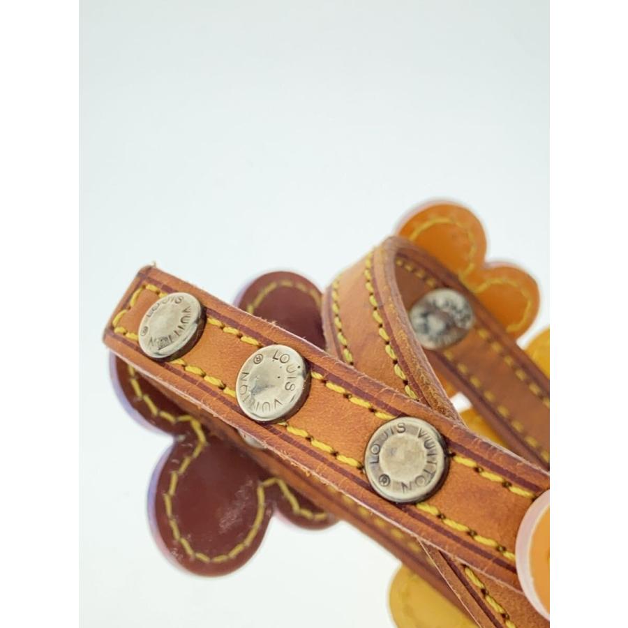 LOUIS VUITTON◆フラワーレキシトン/ブレスレット/レザー/マルチカラー/レディース/M92252_2