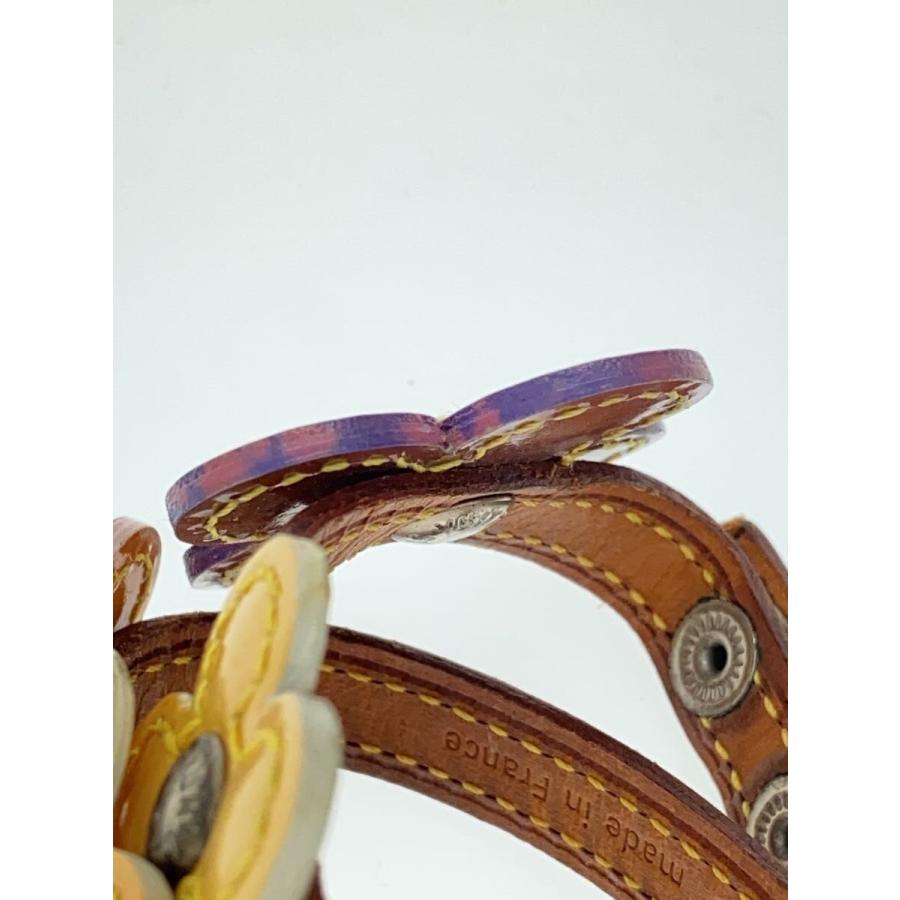 LOUIS VUITTON◆フラワーレキシトン/ブレスレット/レザー/マルチカラー/レディース/M92252_3