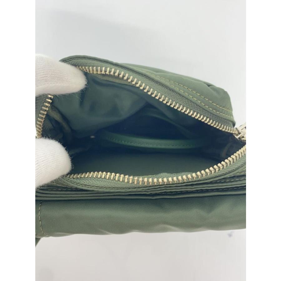 TOGA◇×PORTER/SHOULDER POUCH/ショルダーバッグ/ナイロン/KHK/無地