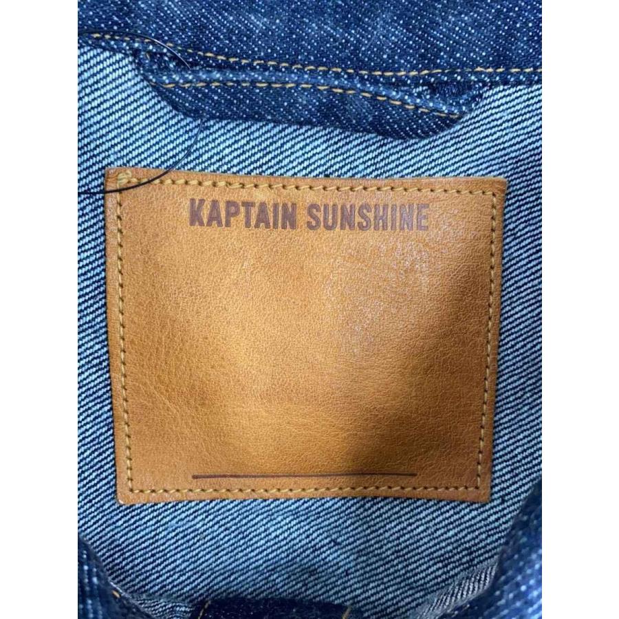 KAPTAIN SUNSHINE◇トラッカー2P/Gジャン/38/デニム/IDG/無地