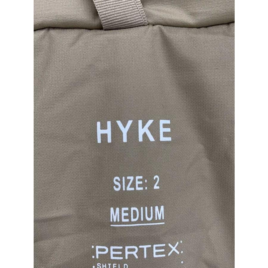 HYKE◇24AW/PERTEX PUFF JACKET/肩汚れ/ナイロンジャケット/2/ナイロン