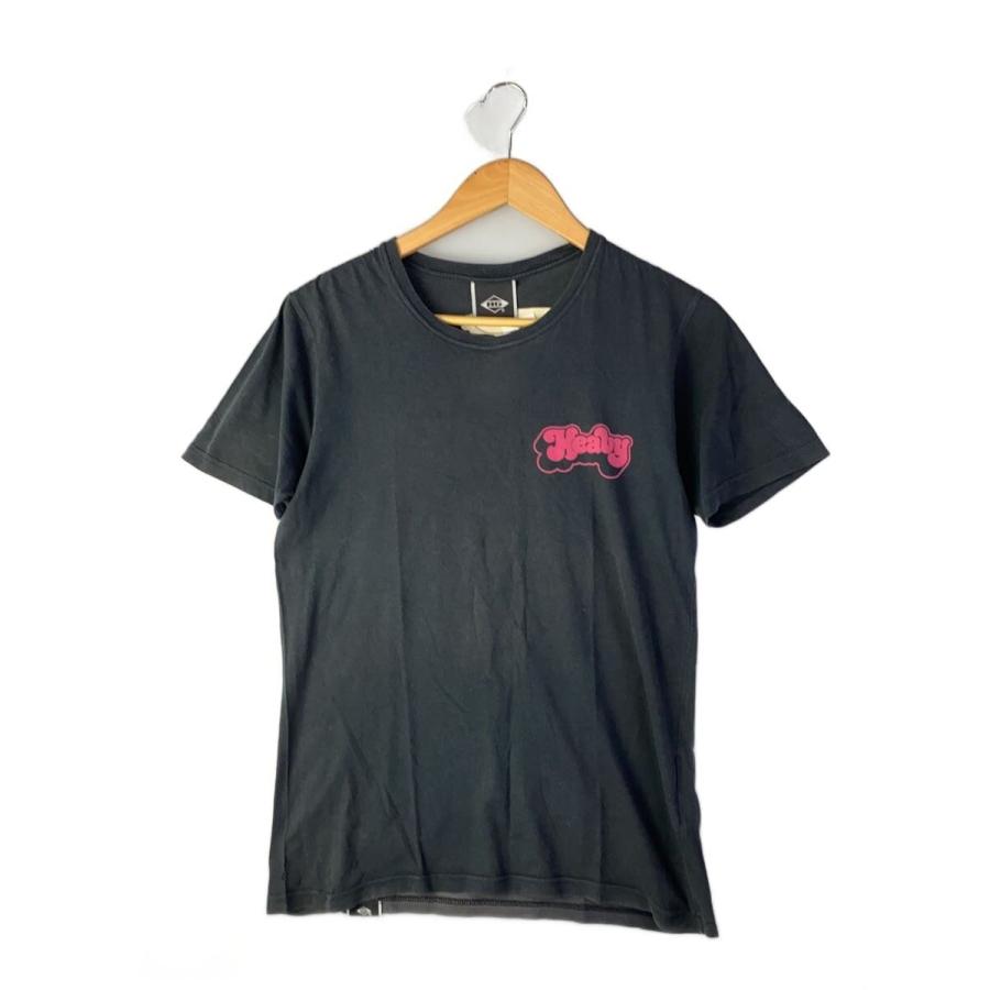 HYSTERIC GLAMOUR◇初期/パイプガール/Tシャツ/S/コットン/BLK/4CT