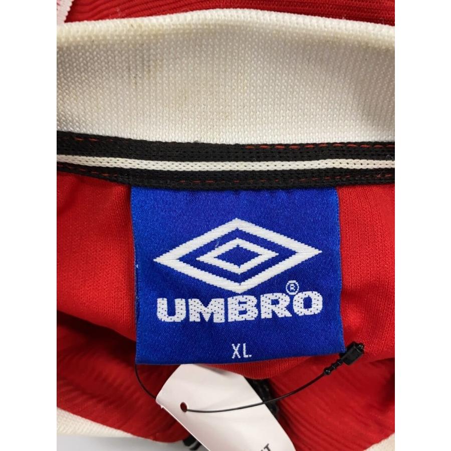 激レア　新品　90年代 UMBRO製マンチェスターユナイテッド オーセンティック UMBRO◇90-00s/マンチェスターユナイテッド/Tシャツ/XL/ポリエステル