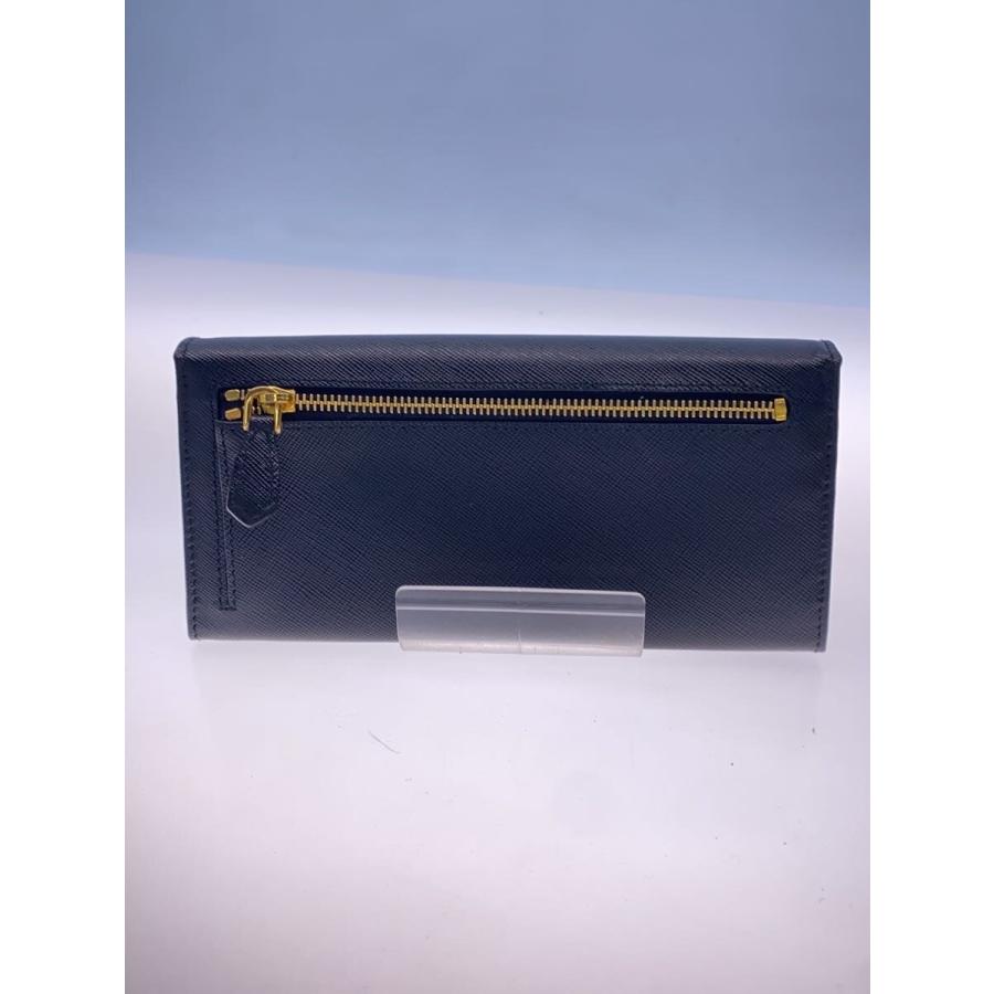PRADA◇長財布/レザー/BLK/無地/レディース// : セカンドストリート