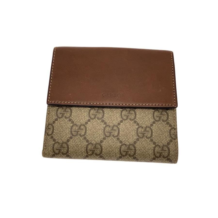 GUCCI◇3つ折り財布/--/CRM/総柄/レディース : セカンドストリート