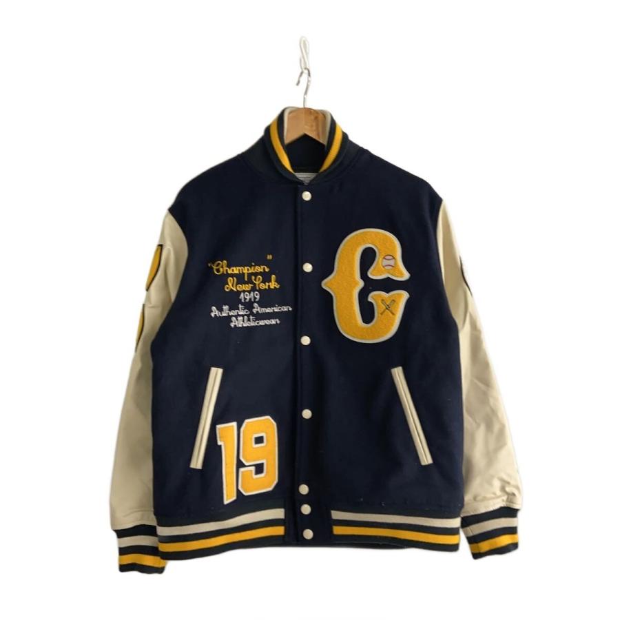 Champion◇スタジャン/M/--/NVY/無地// : セカンドストリートYahoo!店 