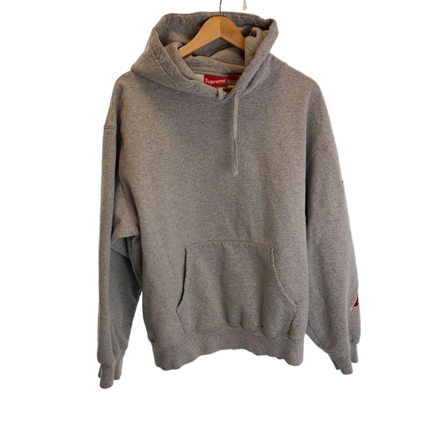 Supreme◇ARC HOODED SWEATSHIRT/パーカー/XL/コットン/GRY : セカンド