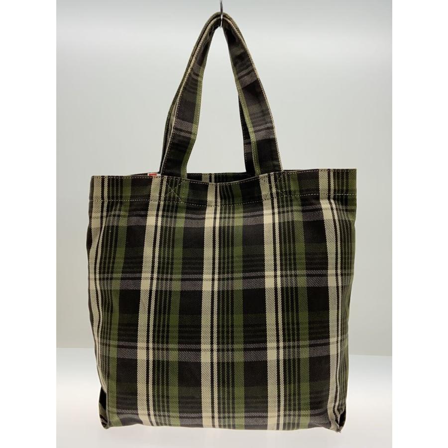 Vivienne Westwood◇トートバッグ/--/GRN/チェック// : セカンド