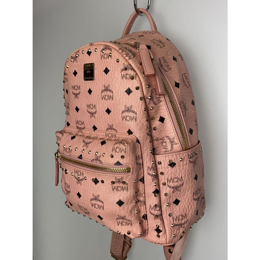 MCM◇リュック/レザー/PNK/総柄 : セカンドストリートYahoo!店 - 通販