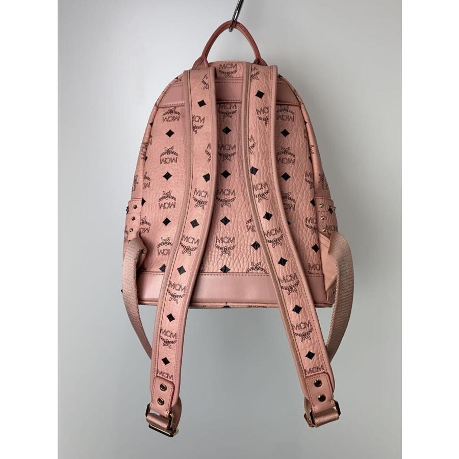 MCM◇リュック/レザー/PNK/総柄// : セカンドストリートYahoo!店
