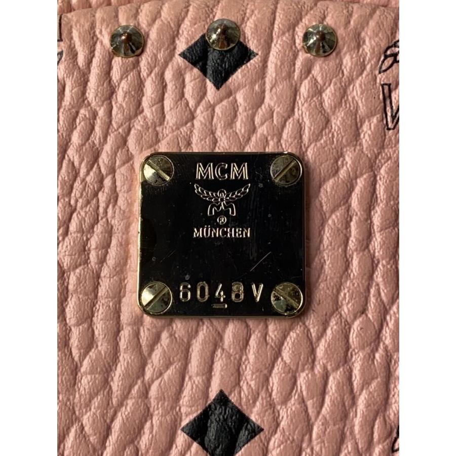 MCM◇リュック/レザー/PNK/総柄 : セカンドストリートYahoo!店 - 通販
