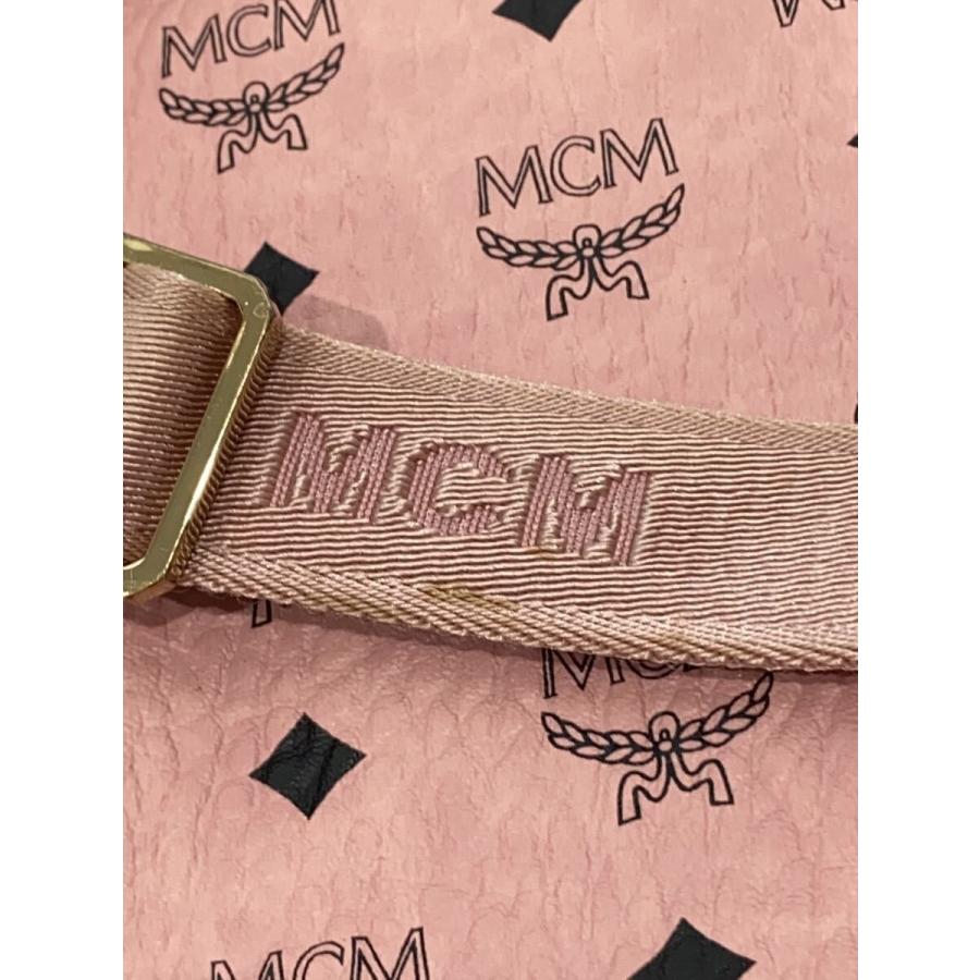 MCM◇リュック/レザー/PNK/総柄 : セカンドストリートYahoo!店 - 通販