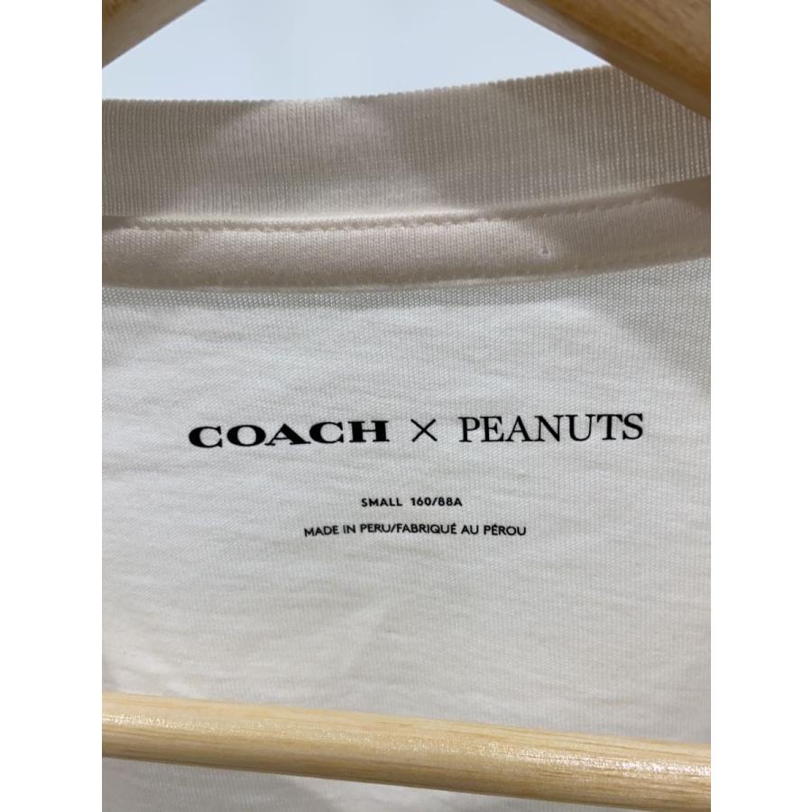 COACH◇Tシャツ/S/コットン/WHT/プリント/C4489// : セカンド