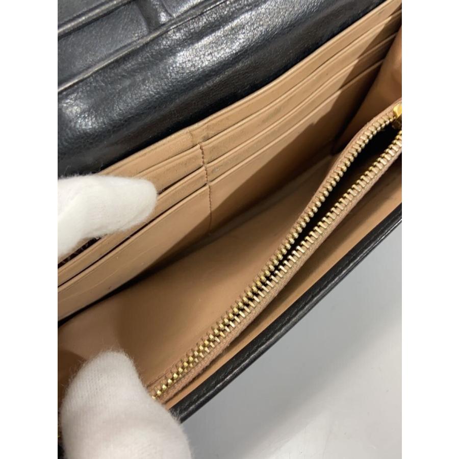 PRADA◇長財布/レザー/BLK/メンズ// : セカンドストリートYahoo!店