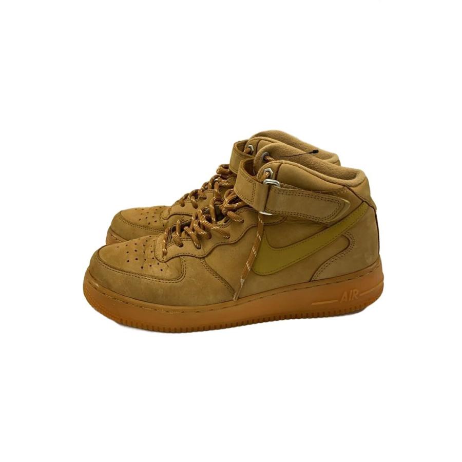 NIKE◇AIR FORCE 1 MID FLAX_エアフォース ミッド フラックス/27.5cm 
