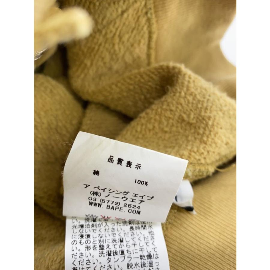 A BATHING APE◆ジップパーカー/L/コットン/KHK/カモフラ//