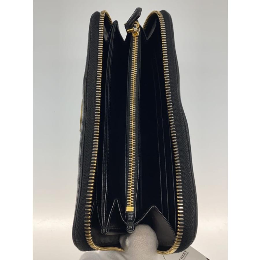 PRADA◇長財布/レザー/BLK/レディース// : セカンドストリートYahoo!店