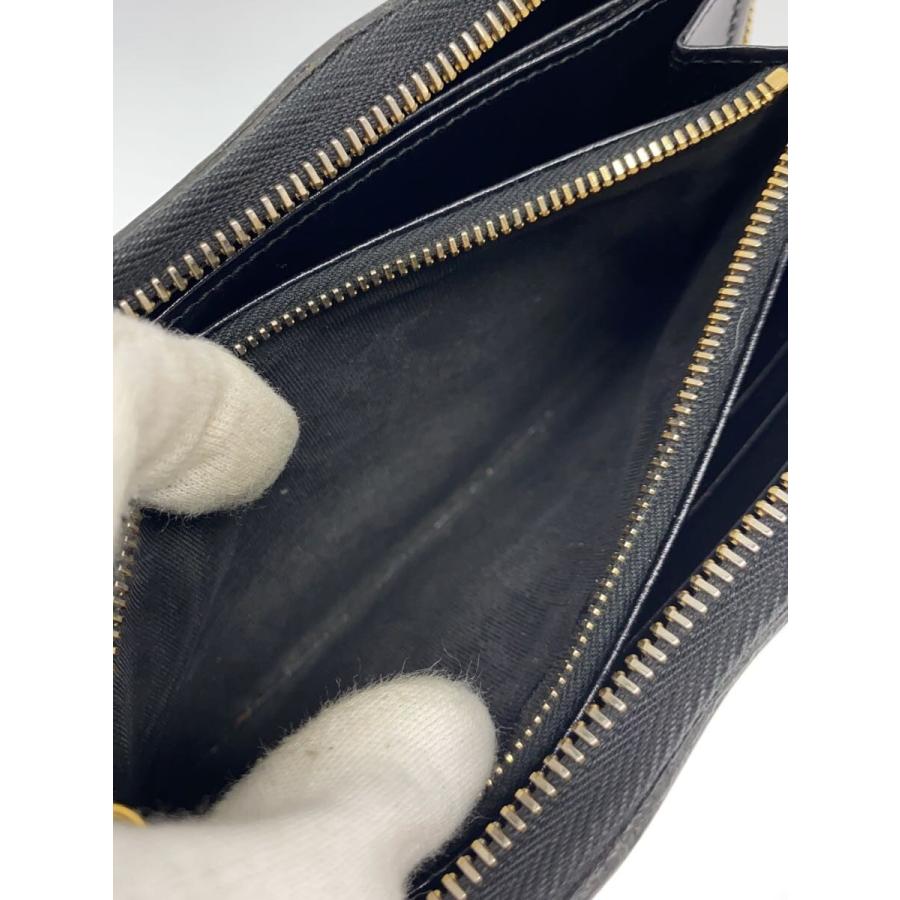 PRADA◇長財布/レザー/BLK/レディース// : セカンドストリートYahoo!店