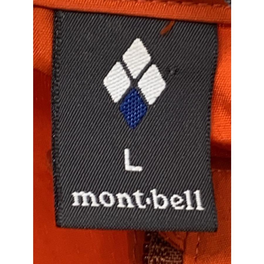 mont-bell◇ナイロンベスト/L/ナイロン/オレンジ/無地/1103253