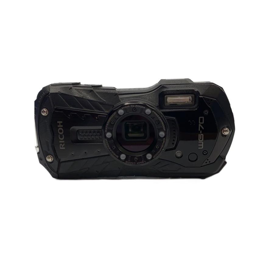 RICOH◇デジタルカメラ RICOH WG-70 [ブラック]// : セカンド